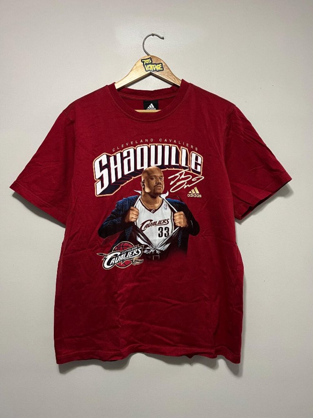 Vintage Shaquille O’Neal Cleveland Cavaliers NBA T-shirt